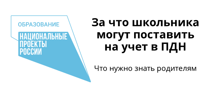 Что нужно знать родителям. За что школьника могут поставить на учет в ПДН.